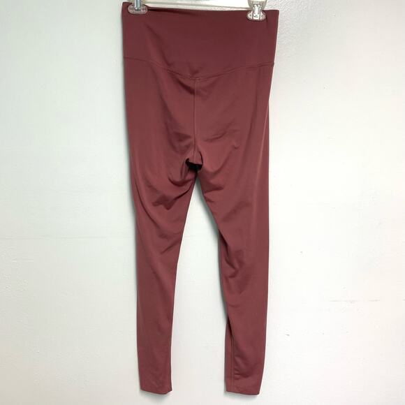 girlfriend collective Recyclable Mauve Pink Full Length Leggings Size Large - Picture 4 of 6